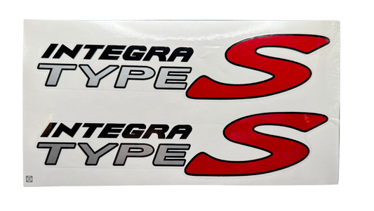 Integra Type S side panel decals